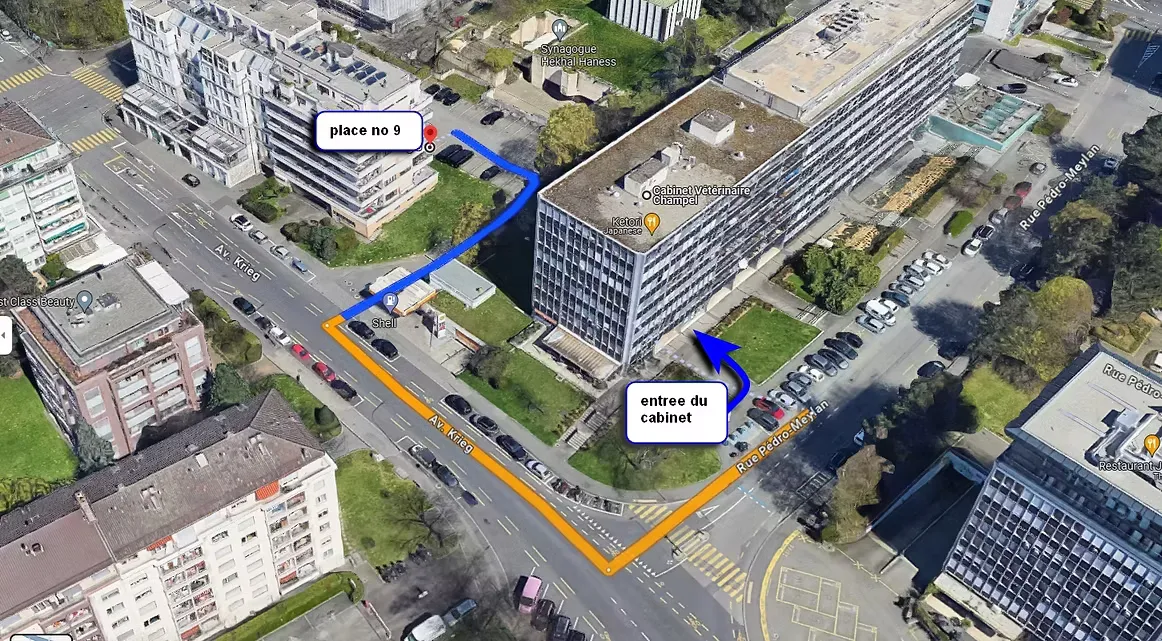 Parking à proximité